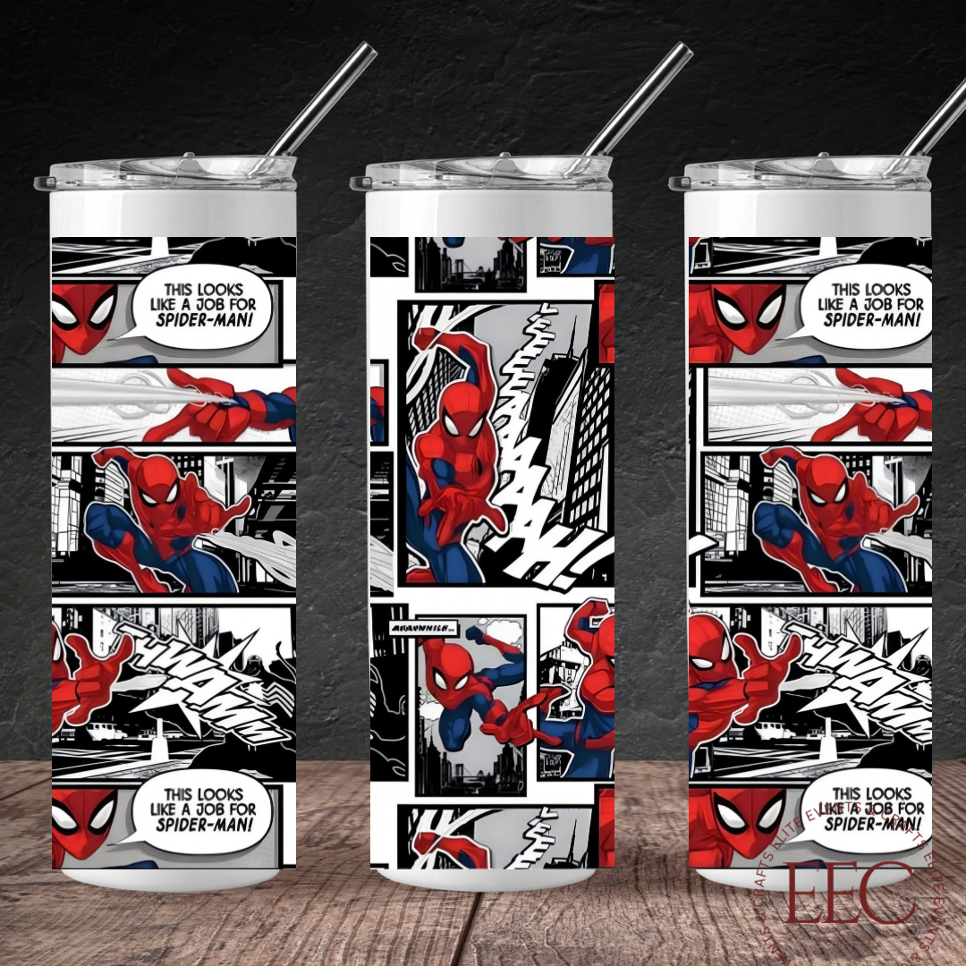 Amazing Web Hero 20oz Skinny Tumbler