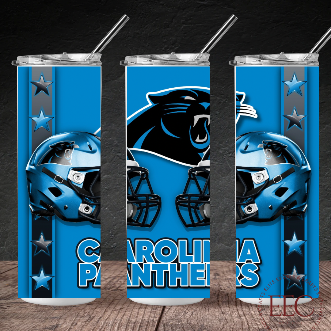 Football Team 20oz Tumbler β Custom Sports Drinkware | Personalized Team Colors & Name | Game Day Football Cup
