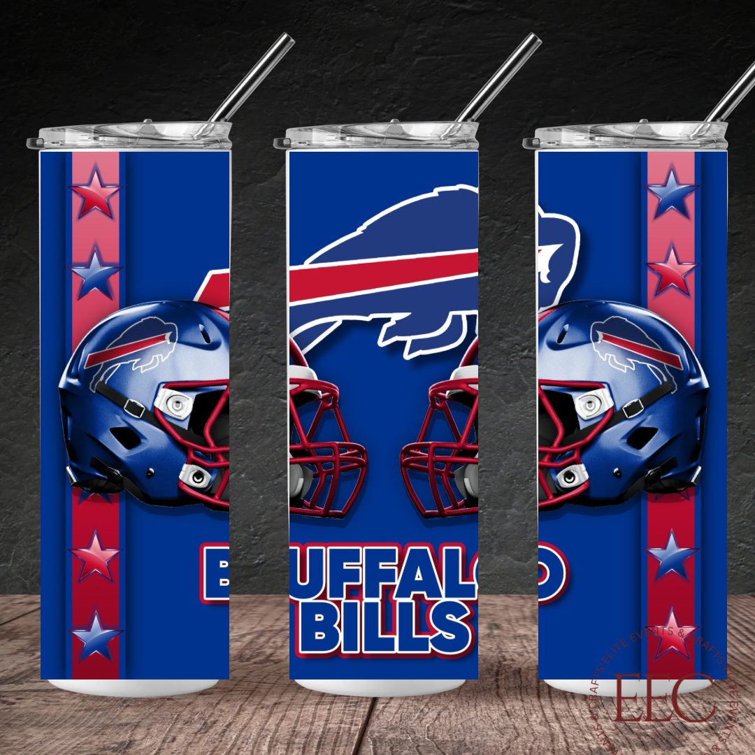 Football Team 20oz Tumbler β Custom Sports Drinkware | Personalized Team Colors & Name | Game Day Football Cup