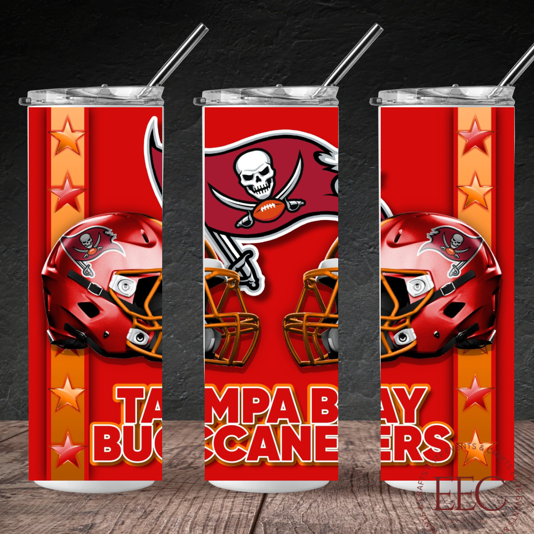 Football Team 20oz Tumbler β Custom Sports Drinkware | Personalized Team Colors & Name | Game Day Football Cup
