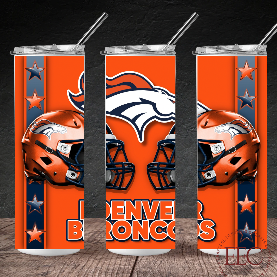 Football Team 20oz Tumbler β Custom Sports Drinkware | Personalized Team Colors & Name | Game Day Football Cup