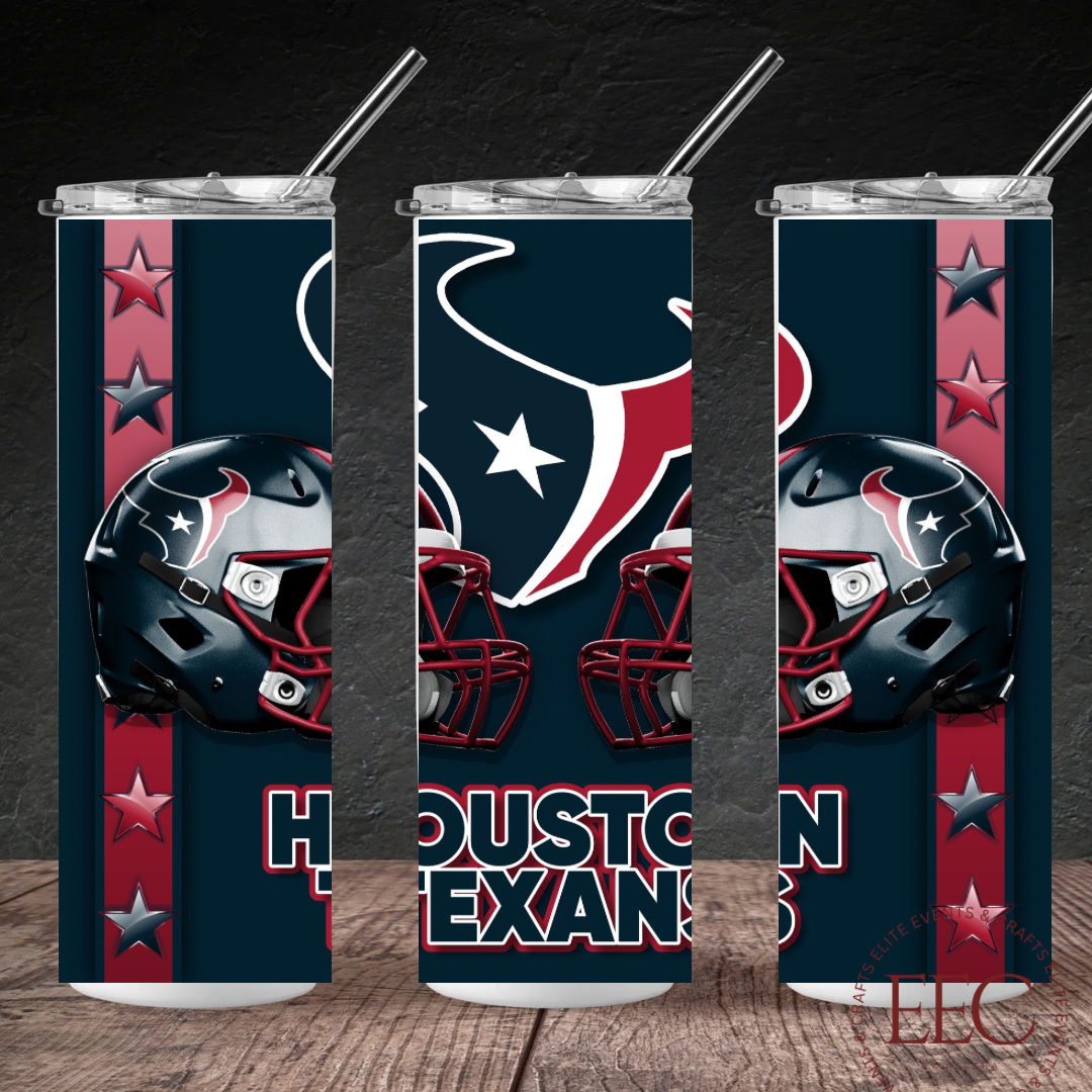 Football Team 20oz Tumbler β Custom Sports Drinkware | Personalized Team Colors & Name | Game Day Football Cup