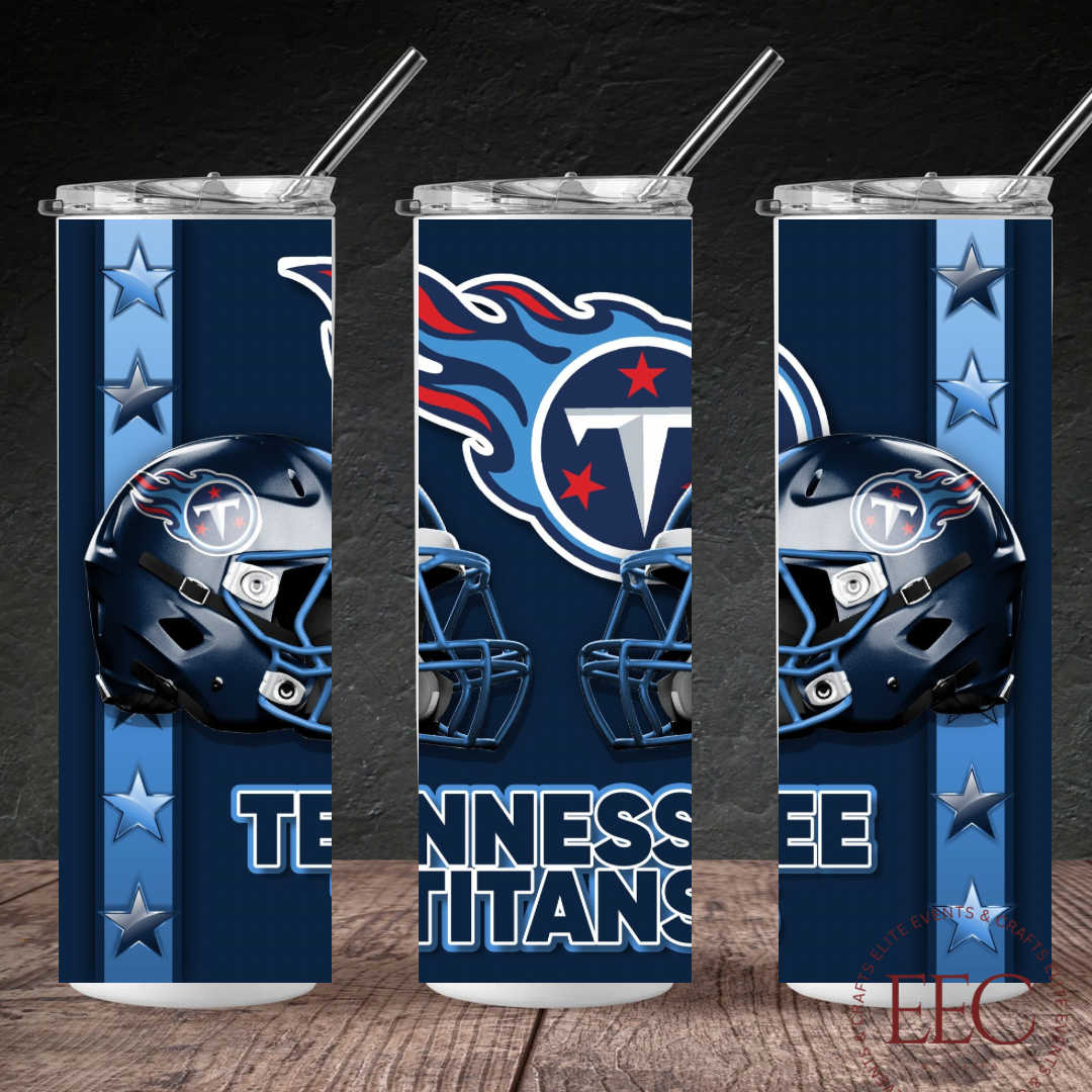 Football Team 20oz Tumbler β Custom Sports Drinkware | Personalized Team Colors & Name | Game Day Football Cup