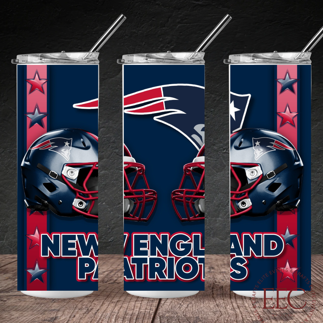 Football Team 20oz Tumbler β Custom Sports Drinkware | Personalized Team Colors & Name | Game Day Football Cup