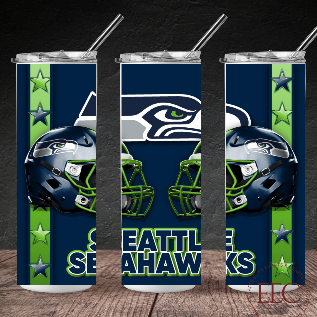 Football Team 20oz Tumbler β Custom Sports Drinkware | Personalized Team Colors & Name | Game Day Football Cup