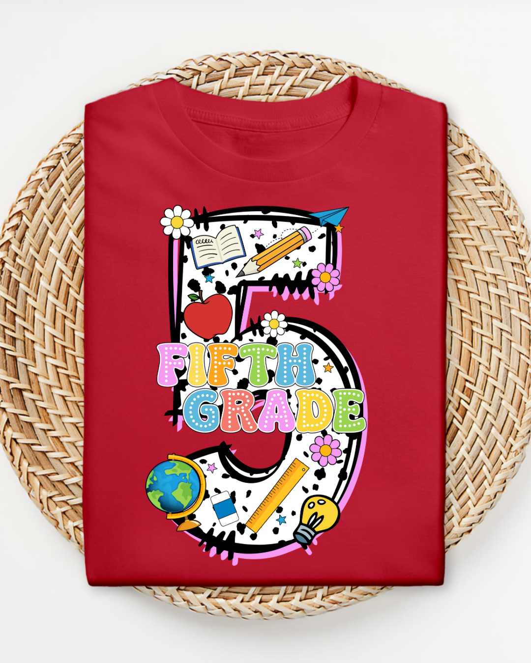 Back to School Grade Shirt, Custom Grade Tee for Kids, First Day of School Shirt, Teacher Approved Outfit, Pre-K to 5th Grade Shirt