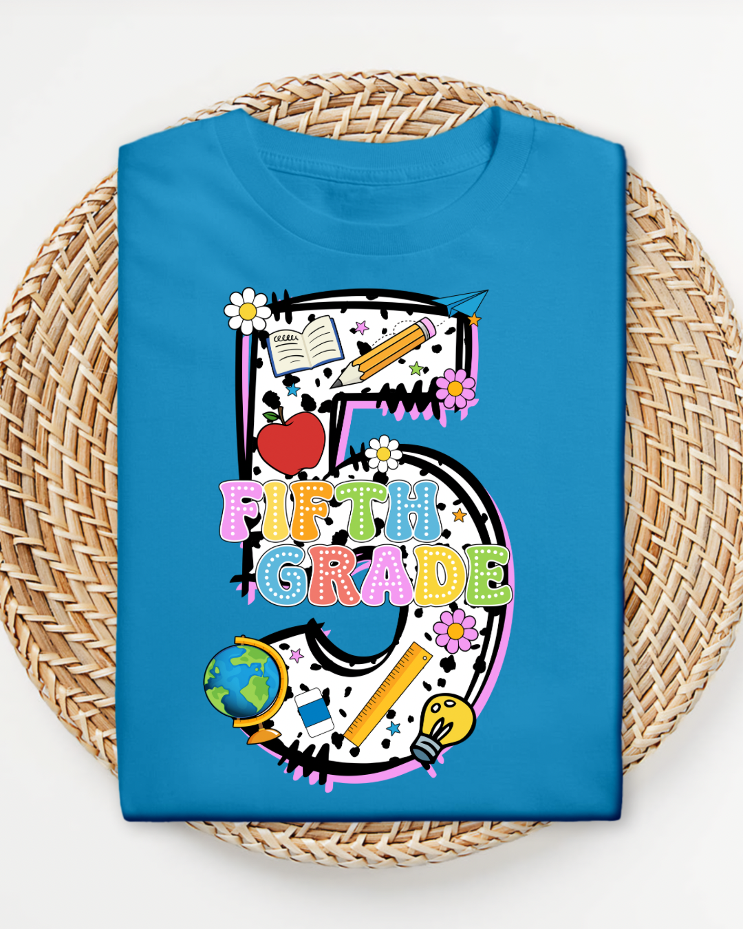 Back to School Grade Shirt, Custom Grade Tee for Kids, First Day of School Shirt, Teacher Approved Outfit, Pre-K to 5th Grade Shirt