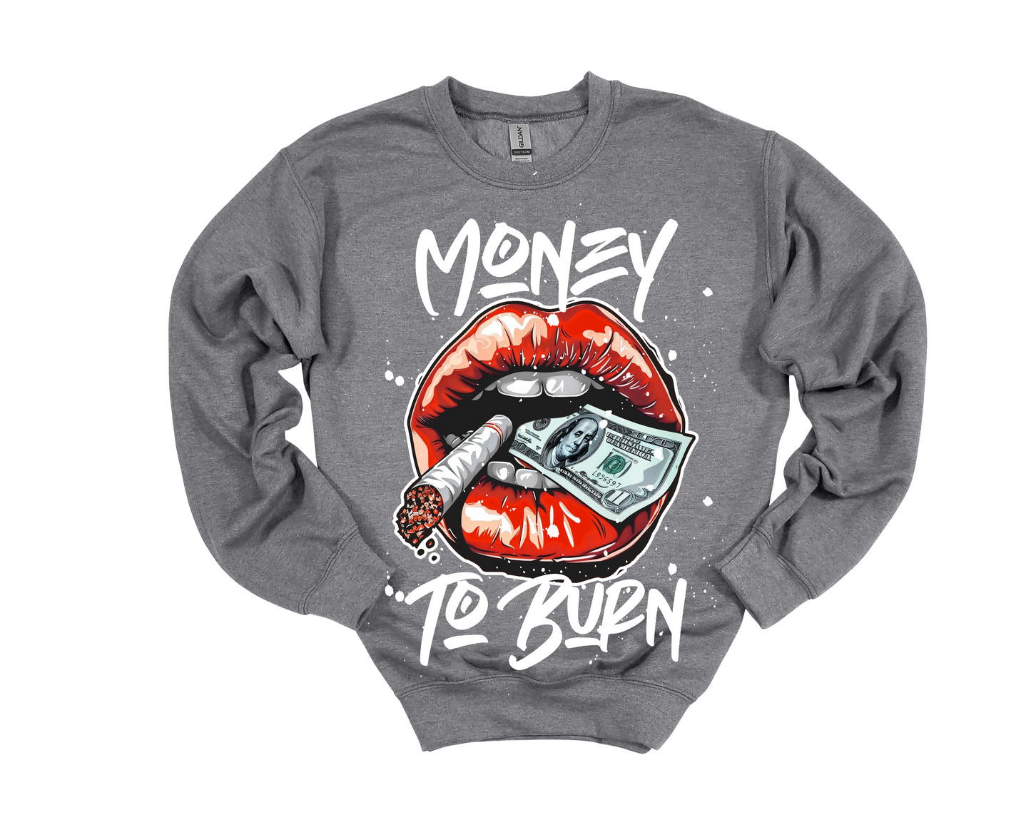 Unisex Money to Burn Crewneck