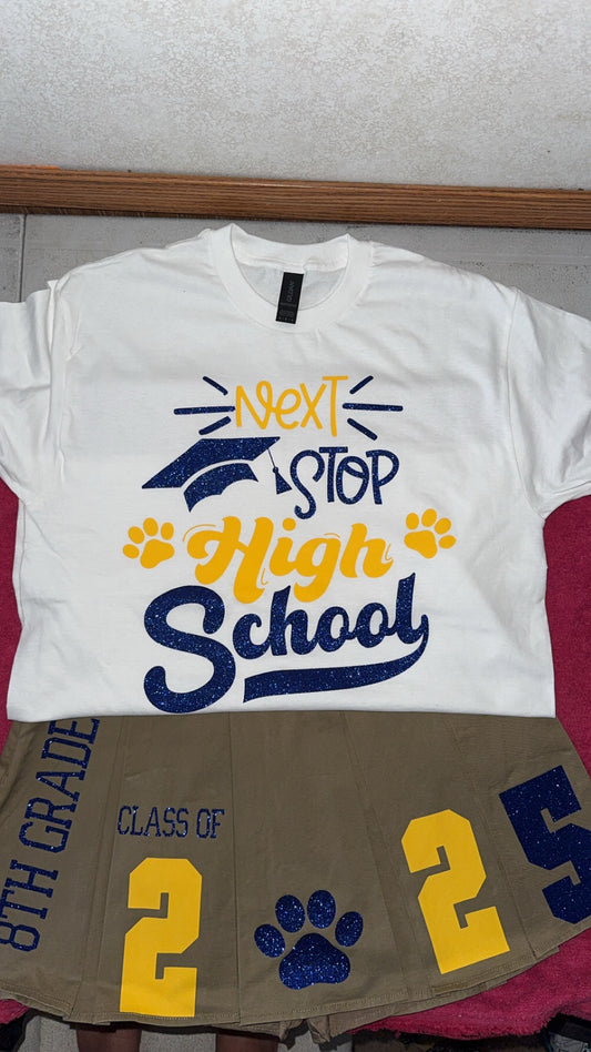 Next Stop High School 2 piece Set