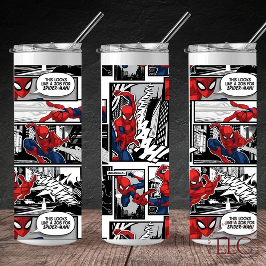 Amazing Web Hero 20oz Skinny Tumbler