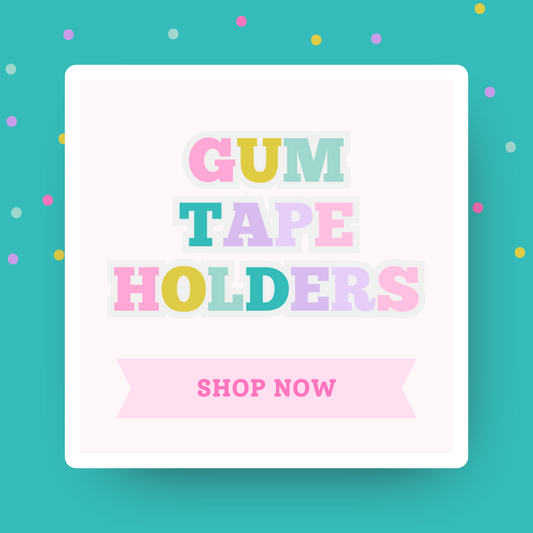 Gum Tape Holders (12 Count) – Fun Party Favors for Kids | Custom Candy Gifts for Birthdays, Events & Treat Bags
