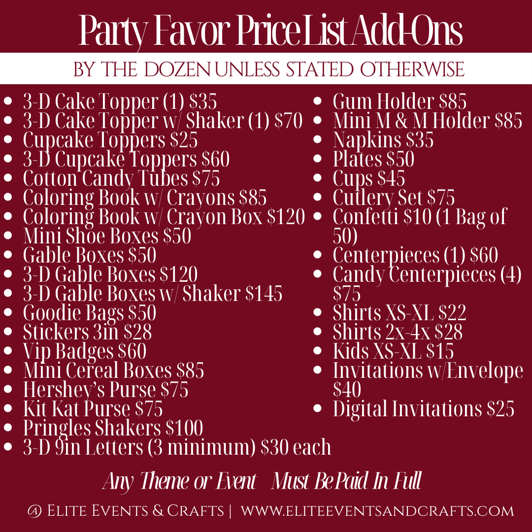 Custom Party Bundle, Party Favor Package, Custom Party Favors, Custom Chip Bags, Party Favor Bundle, Kids Party Favors, Party Favor Bags